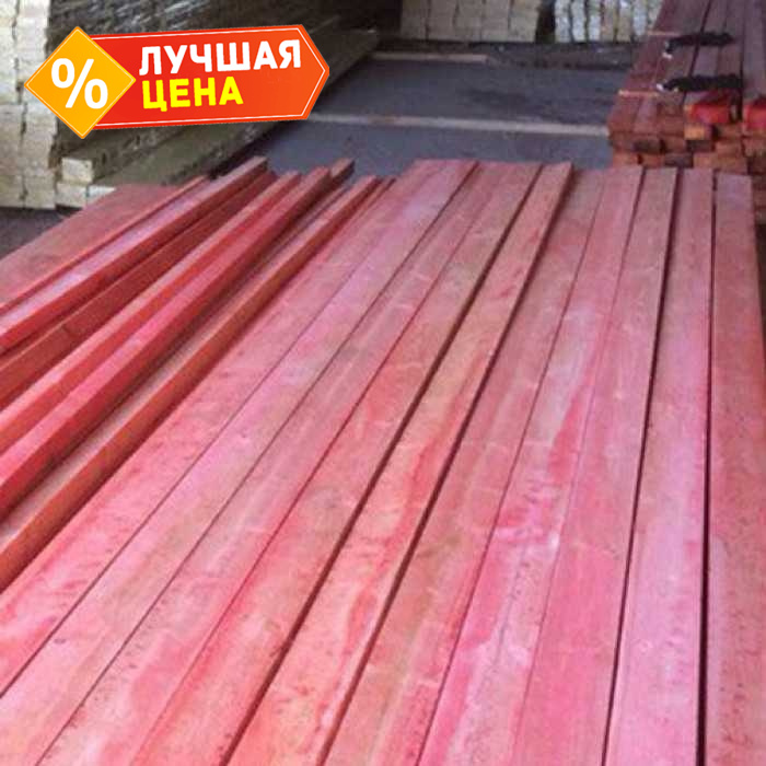 Рейка антисептированная строганная сухая 20х45х6000 сорт АВ