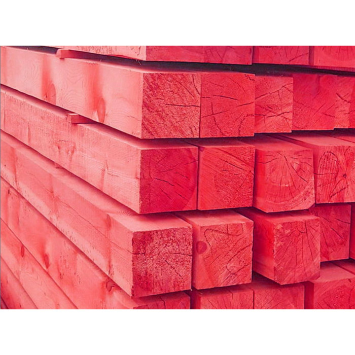 Брус обрезной антисептированный сухой 150х150х6000 сорт 1-3