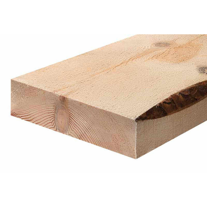 Доска обрезная естественной влажности 50х200х6000 сорт 2-4