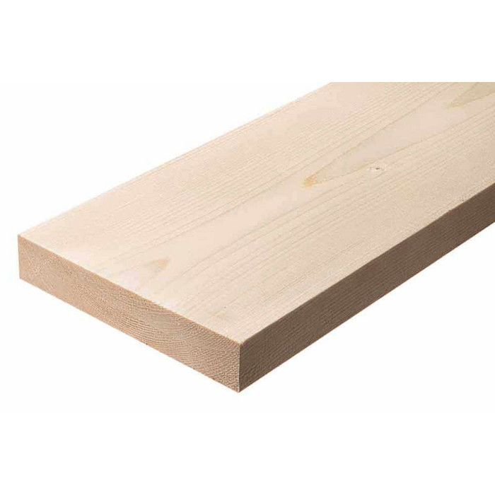 Доска сухая строганная 45х145х6000 сорт Экстра